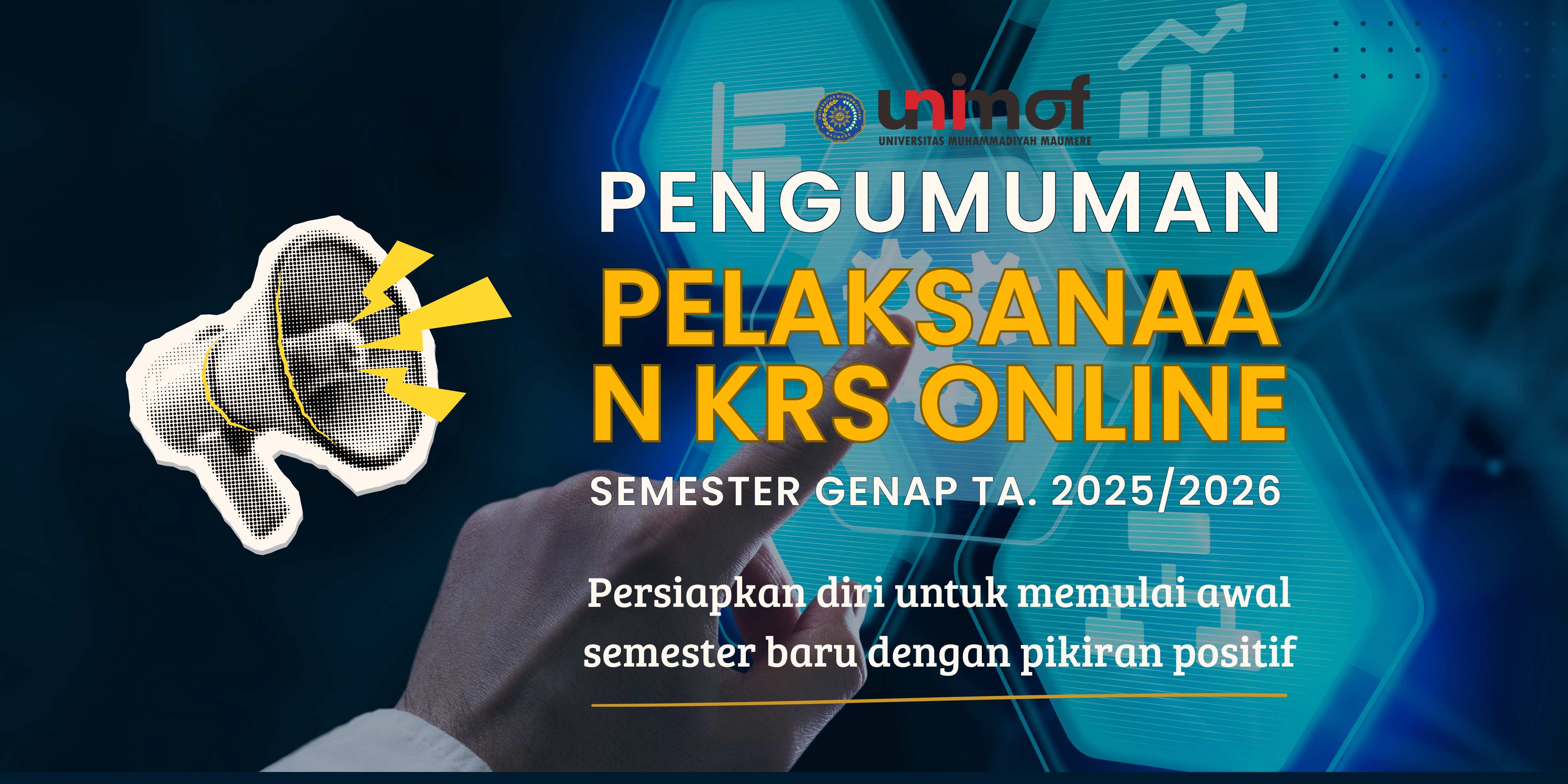 Pengisian KRS Online Semester Genap TA. 2025/2026