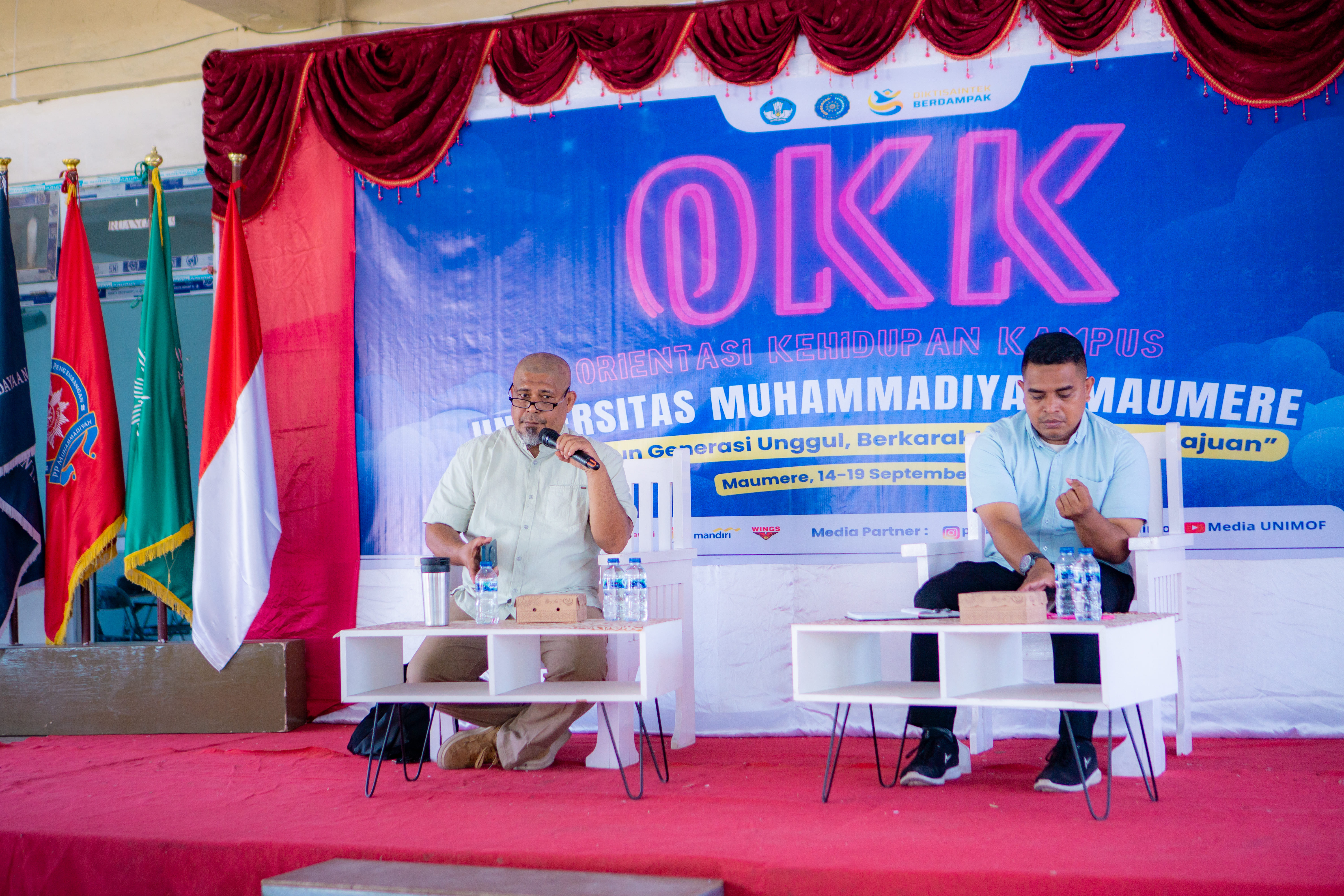 Warek I UNIMOF Bekali Mahasiswa Baru dengan Pemahaman Sejarah, Visi, Misi, dan Filosofi Keunggulan