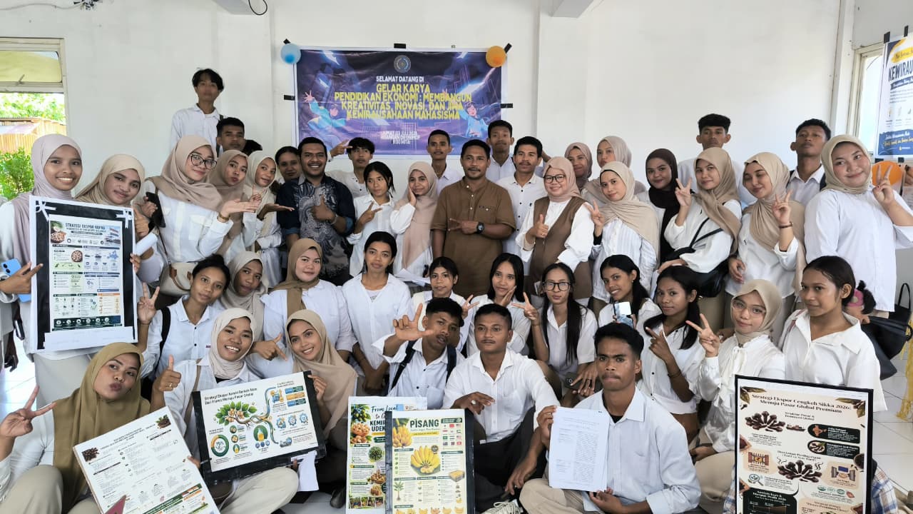 Gelar Karya Pendidikan Ekonomi UNIMOF Tumbuhkan Kreativitas dan Jiwa Kewirausahaan Mahasiswa