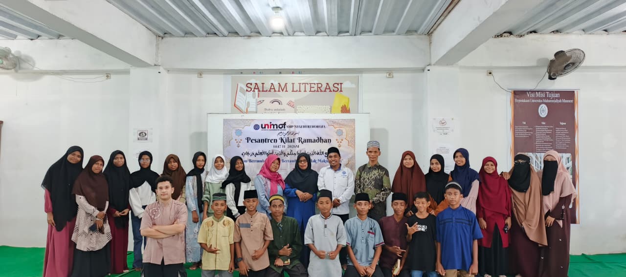 Kolaborasi UNIMOF dan SMP Negeri Reroroja Hadirkan Pesantren Ramadhan Penuh Makna