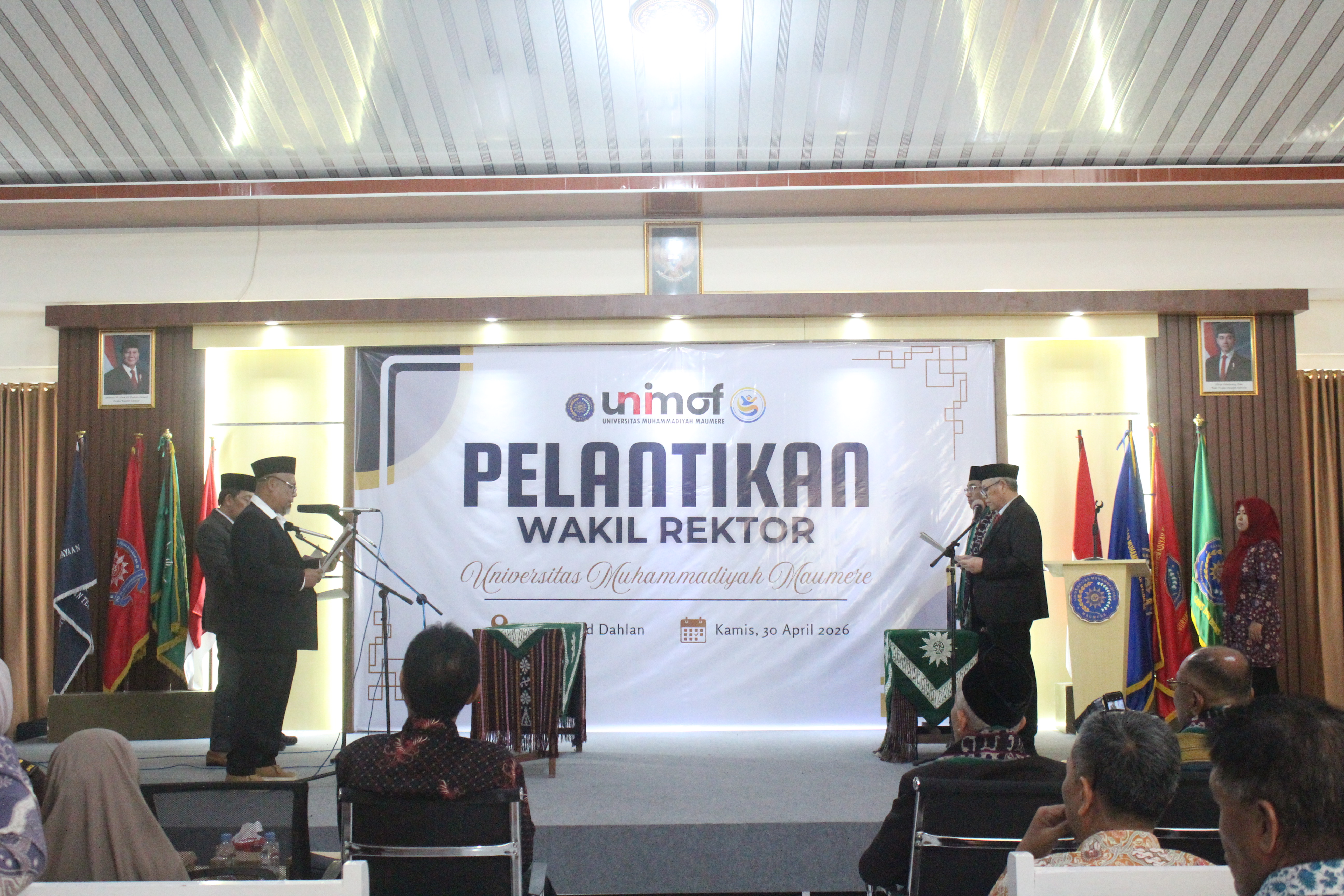 UNIMOF Lantik Wakil Rektor Baru, Awali Babak Penguatan Mutu dan Kepemimpinan Inklusif
