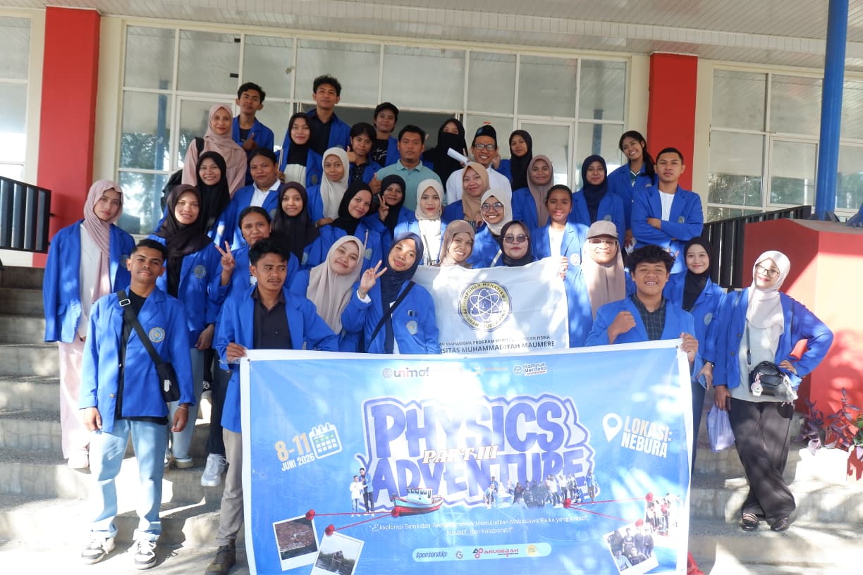 Mahasiswa Fisika UNIMOF Jelajahi Sains dan Teknologi Melalui Physics Adventure 2026 di Pulau Pasir Putih Nebura